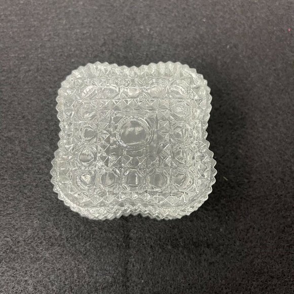 Fun Shaped Pressed Glass Trinket Box - Picture 4 of 4